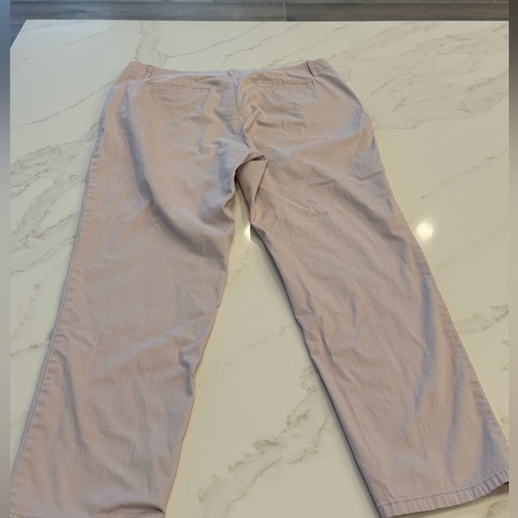 J. Jill Women's Light Pink Pants Live-In Chino Size 16 - Picture 2 of 6
